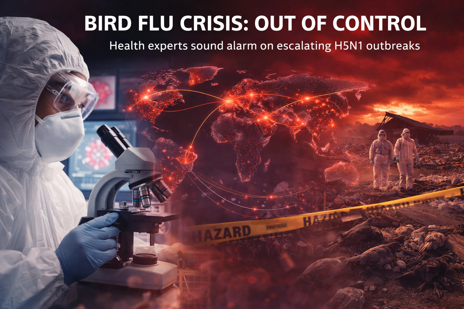 Bird Flu Crisis 2026: Scientists Warn It's Out of Control