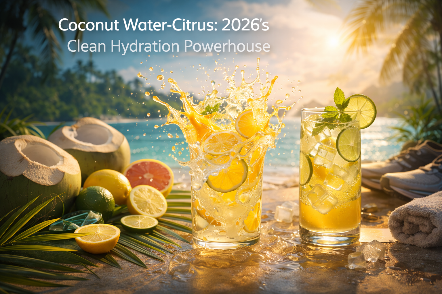 Coconut Water-Citrus: The Clean Hydration Powerhouse Taking Over 2026