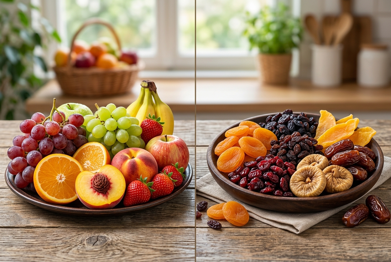 Dried Fruit vs. Fresh Fruit: Which Is Actually Healthier?